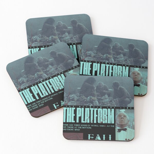 Item preview, The Platform | Modern Class Horror Art Print designed and sold by FrandWeb Graphics.