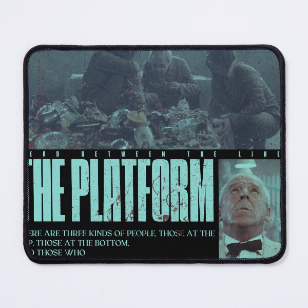 Item preview, The Platform | Modern Class Horror Art Print designed and sold by FrandWeb Graphics.