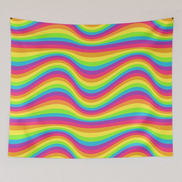 Item preview, Rainbow Waves designed and sold by robyriker.