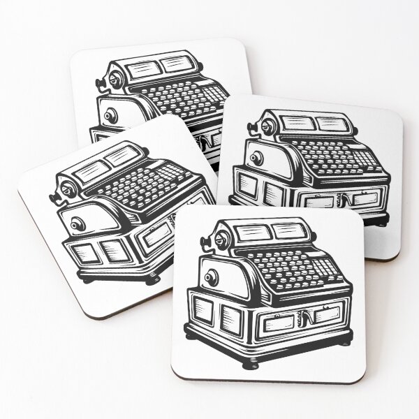 Item preview, Antique Cash Register Classic Drawer Machine Retro designed and sold by inkoutninja.