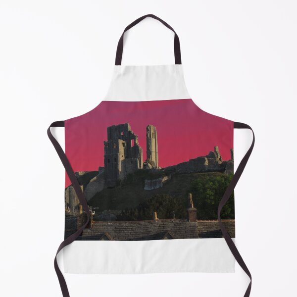 Item preview, Corfe Castle, Dorset ( Pink Sky ) From East Street designed and sold by wiggyofipswich.