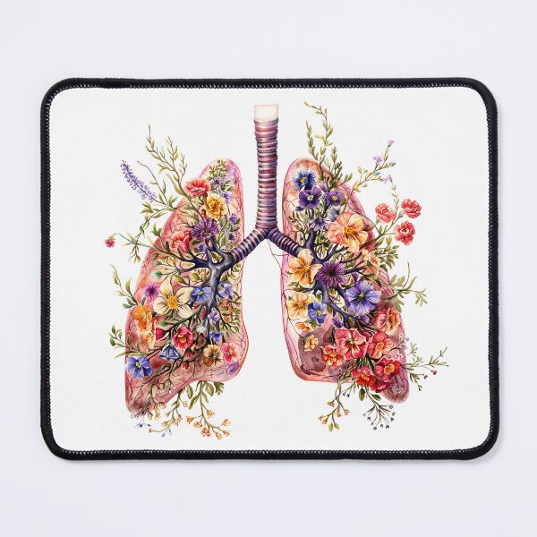 Item preview, Abstract floral vector illustration of lung organ shape, perfect for holiday fashion and nature inspired celebration designs. designed and sold by KanDa-Shop.