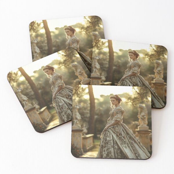 Item preview, Baroque Garden Elegance – Noblewoman in a Gilded Dream designed and sold by annnnna082983.