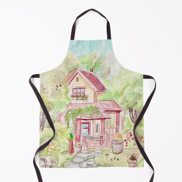 Item preview, A Little Red House in the Woods designed and sold by mewcha.