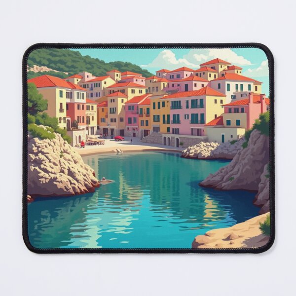 Item preview, Menorca Travel Poster, Perfect Gift for Travel Enthusiasts, Vintage Style Wall Art, Spain art for home decor, Menorca print. Sticker designed and sold by Thegalleryshop1.