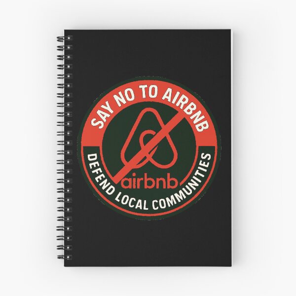 Item preview, Black Support Local Communities, not accommodations - No To Airbnb - Anti Airbnb designed and sold by SassyArtistry.
