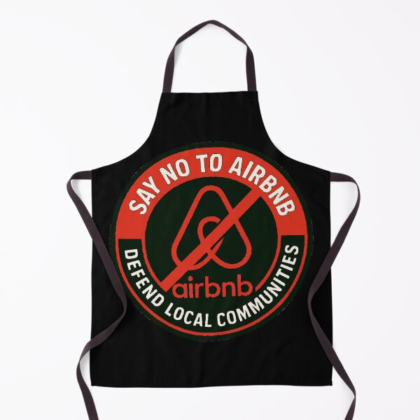 Item preview, Black Support Local Communities, not accommodations - No To Airbnb - Anti Airbnb designed and sold by SassyArtistry.