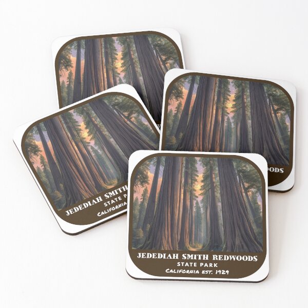 Item preview, Vintage Jedediah Smith Redwoods State Park (California State Park) designed and sold by RabbitK.