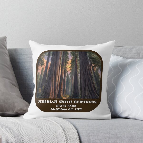 Item preview, Vintage Jedediah Smith Redwoods State Park (California State Park) designed and sold by RabbitK.
