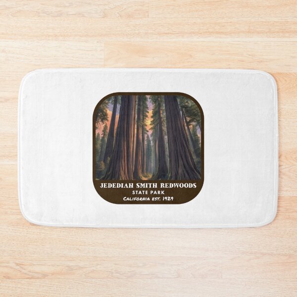 Item preview, Vintage Jedediah Smith Redwoods State Park (California State Park) designed and sold by RabbitK.