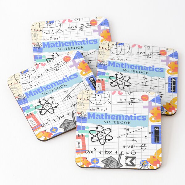 Item preview,  Fun Mathematics Notebook Design designed and sold by tinkeybabes.