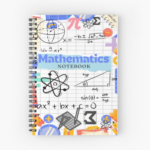 Item preview,  Fun Mathematics Notebook Design designed and sold by tinkeybabes.