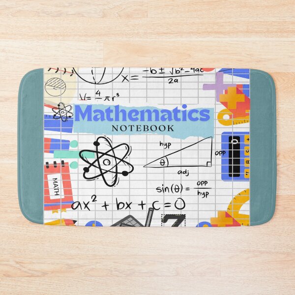 Item preview,  Fun Mathematics Notebook Design designed and sold by tinkeybabes.