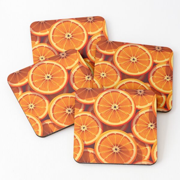 Item preview, Cool Orange Slices Pattern Summer Theme designed and sold by SassyArtistry.