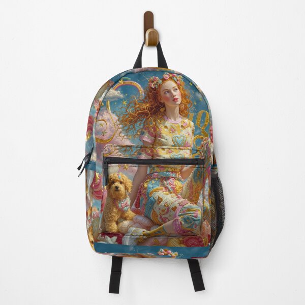 Item preview, She, Her Dog, and a Magical World designed and sold by Reina75.