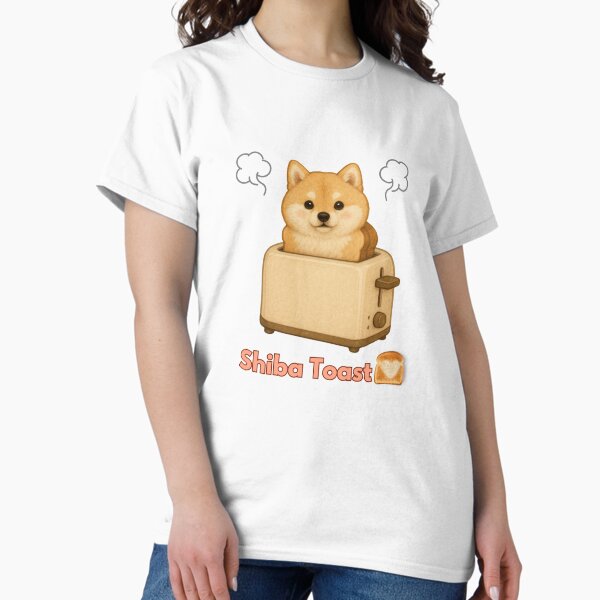 Item preview, Shiba Toast – Crispy on the Outside, Cuddly on the Inside designed and sold by Noctell.