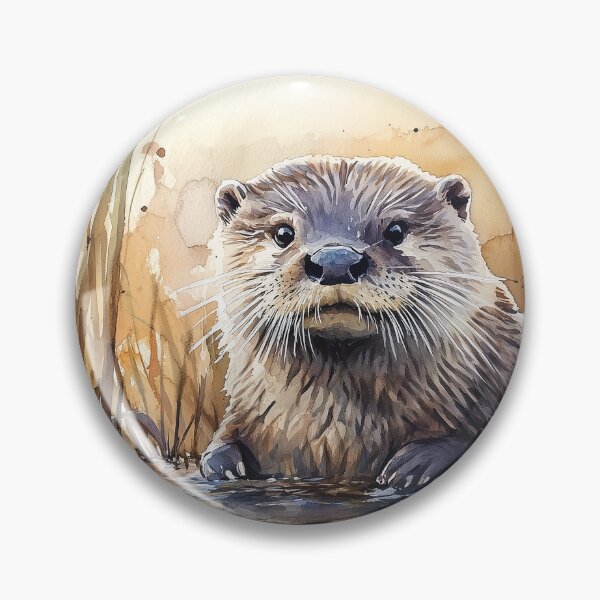 Item preview, Otter by the Riverbank designed and sold by laurashawart.