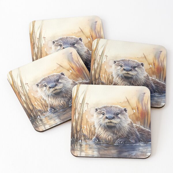 Item preview, Otter by the Riverbank designed and sold by laurashawart.
