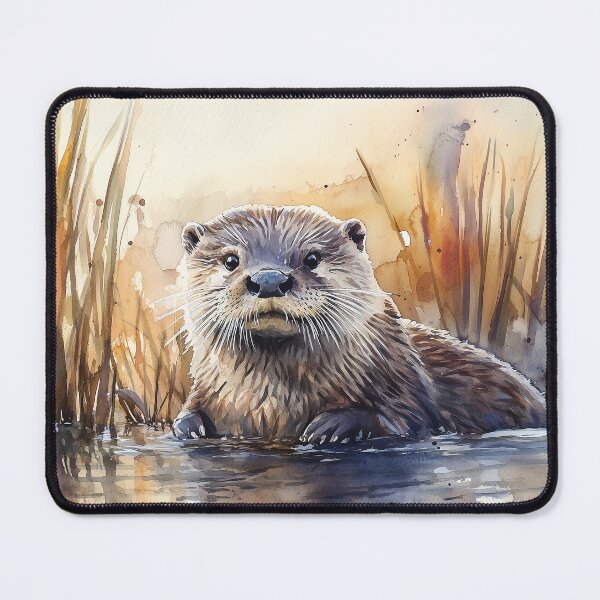 Item preview, Otter by the Riverbank designed and sold by laurashawart.