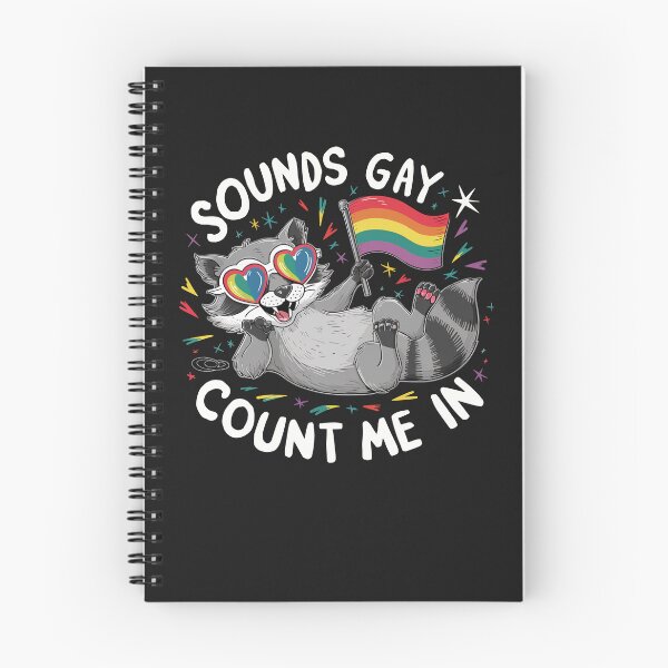 Item preview, Mapache LGBTQ con una bandera arcoíris en apoyo al orgullo gay designed and sold by BeyondTe.