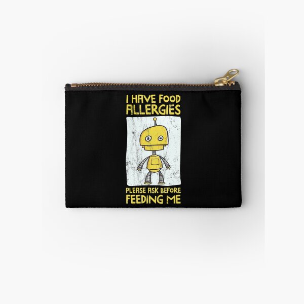 Item preview, I Have Food Allergies, Ask Before Feeding - Robot  designed and sold by noirty.