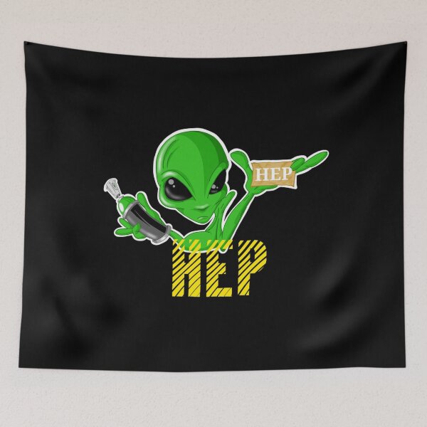 Item preview, HEP Alien / Gren Alien/ Funny Alien  designed and sold by TheEndDesign.
