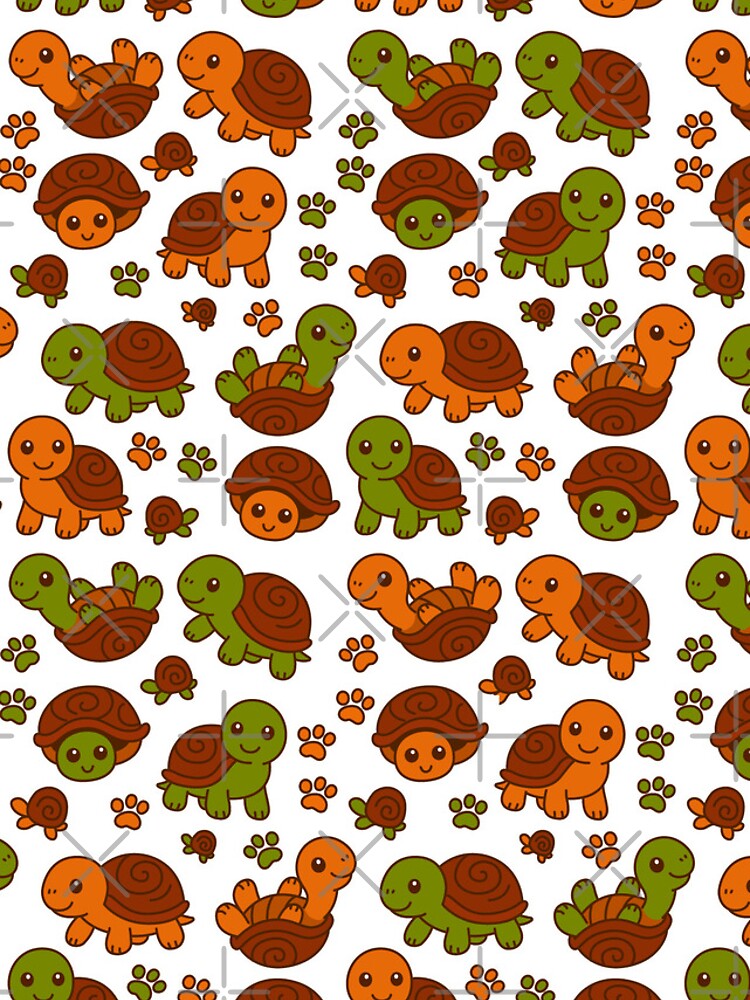Thumbnail 4 of 4, iPhone Case, Turtle pattern designed and sold by TheNewPixel.