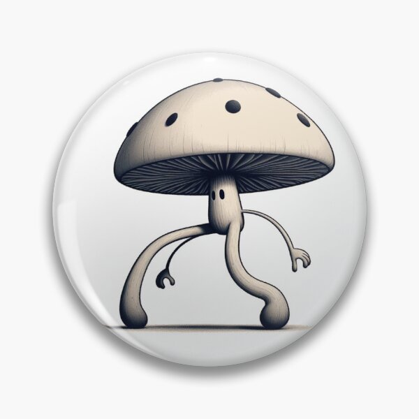 Item preview, Old-timey Mushroom person designed and sold by Caseygedesigns.