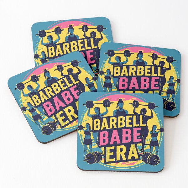 Item preview, Barbell Babe Era – Vintage Gym Girl Power Lifting designed and sold by No-Heart.