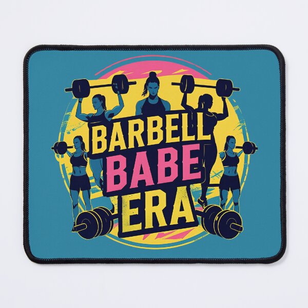 Item preview, Barbell Babe Era – Vintage Gym Girl Power Lifting designed and sold by No-Heart.