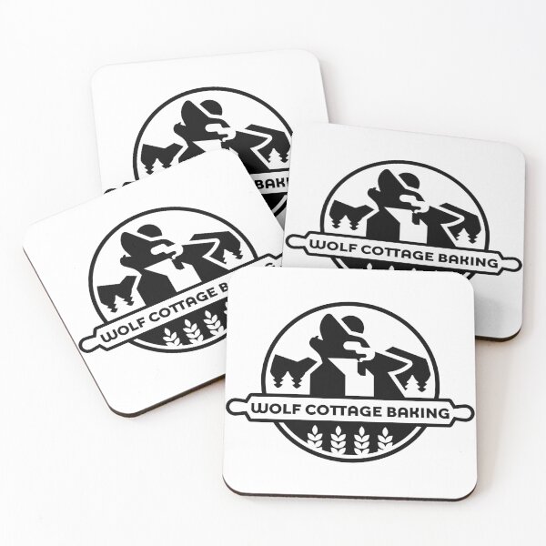 Item preview, Copy of Wolf Cottage Baking (black) designed and sold by haze-wolcott.