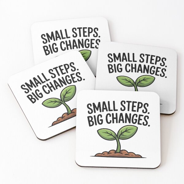 Item preview, Small steps big changes designed and sold by nimmitrends.