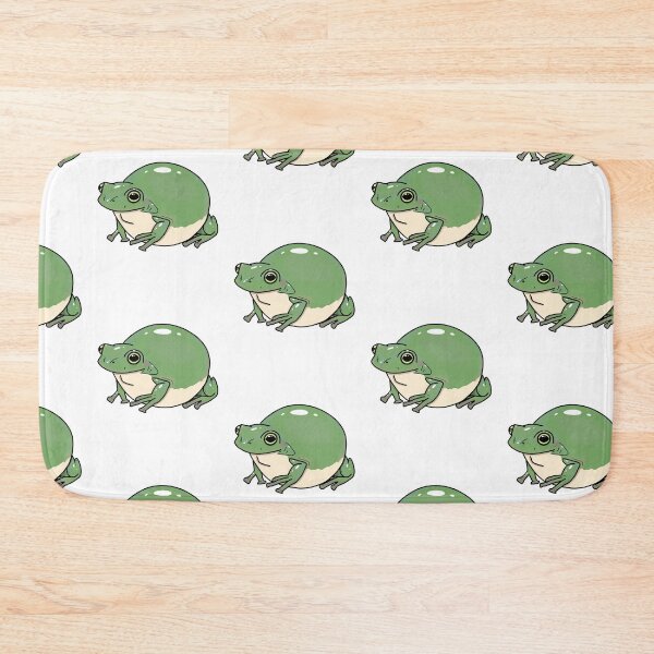 Item preview, Chunky Green Dumpy Tree Frog designed and sold by CritterStudio.