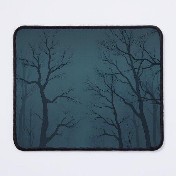 Item preview, The Hollow Night – Deep Forest Gothic Fogscape designed and sold by SassyArtistry.
