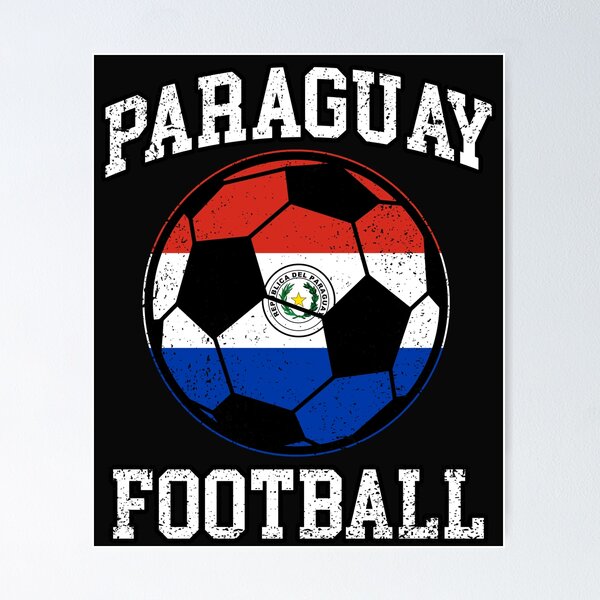 Item preview, SOCCER BALL - PARAGUAY | Soccer Fans and Teams for Men and Women t-shirt designed and sold by wallsandpatts.