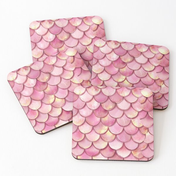 Item preview, Shiny Rose Gold Fish Scale designed and sold by Anastasiia Yurevych.