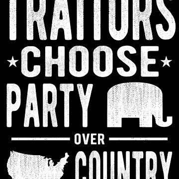 Artwork thumbnail, Traitors Party over Country by EthosWear