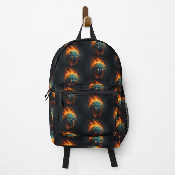 Item preview, Burning Earth – Symbol of a Dying Planet designed and sold by KobiQ.