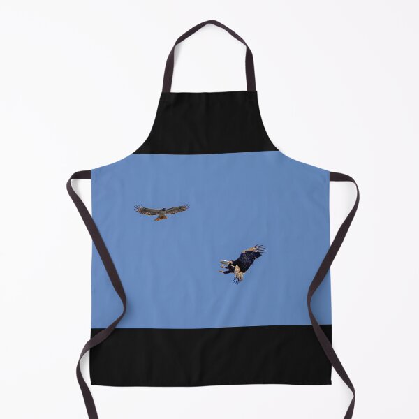 Item preview, Huntington Beach Bald Eagle Playing With A Red Tail Hawk designed and sold by PsychoAlien.com.