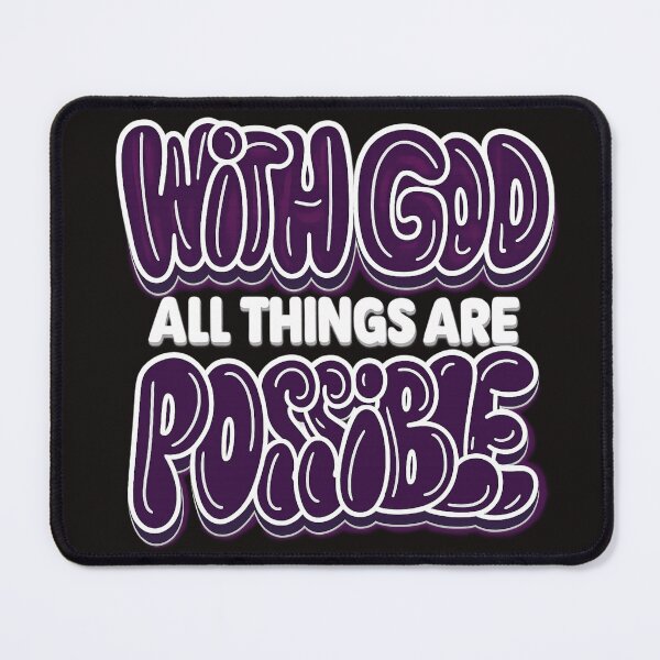 Item preview, All Things Are Possible With God designed and sold by RelentlessXO.