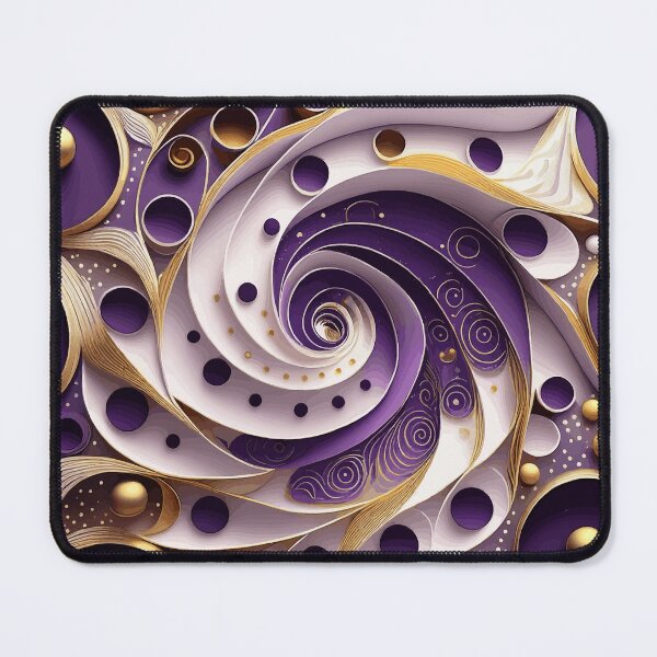 Item preview, Colorful Abstract Fibonacci Art 100 designed and sold by Vicky Brago-Mitchell®.