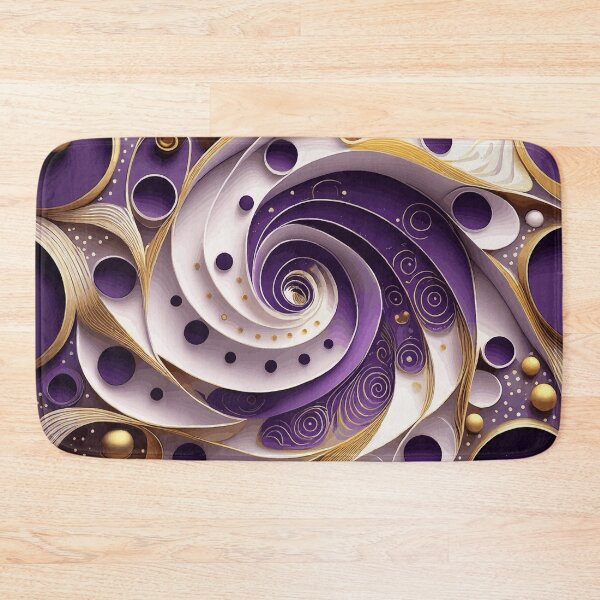 Item preview, Colorful Abstract Fibonacci Art 100 designed and sold by Vicky Brago-Mitchell®.