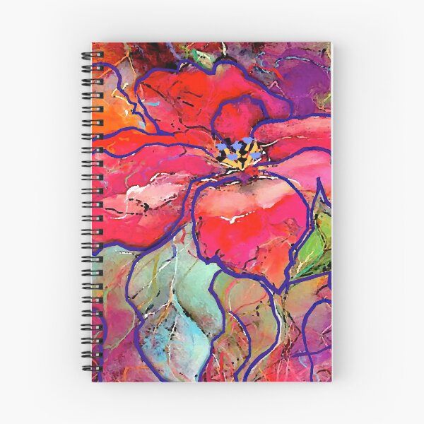 Item preview, Red Flower Abstract designed and sold by ViaARTfactory.