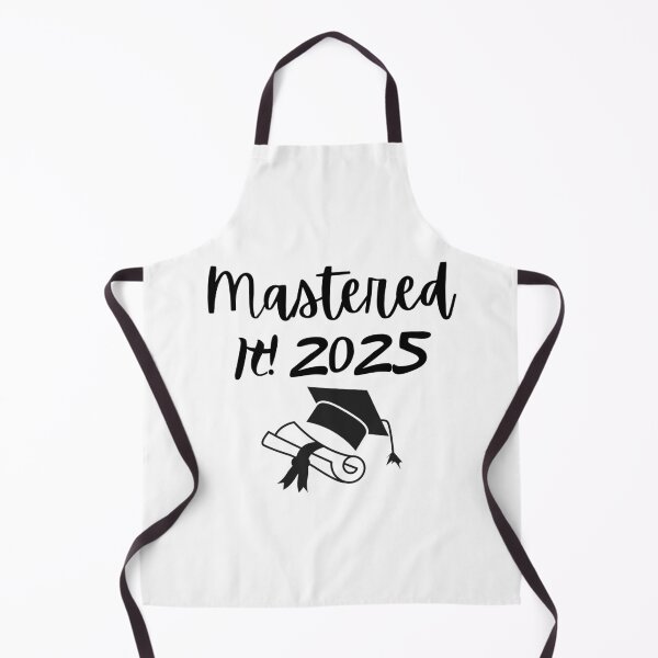 Item preview, Mastered it 2025, Graduation, master degree, education,celebration designed and sold by redsh2564.