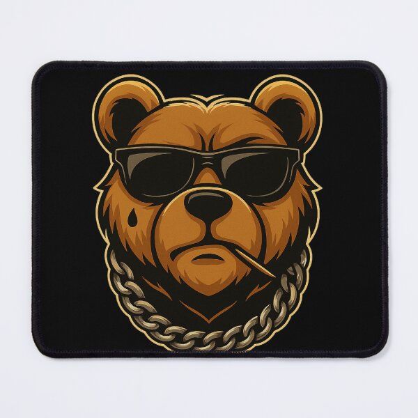 Item preview, 369 Mean Blunt Bear designed and sold by 369 Merch.
