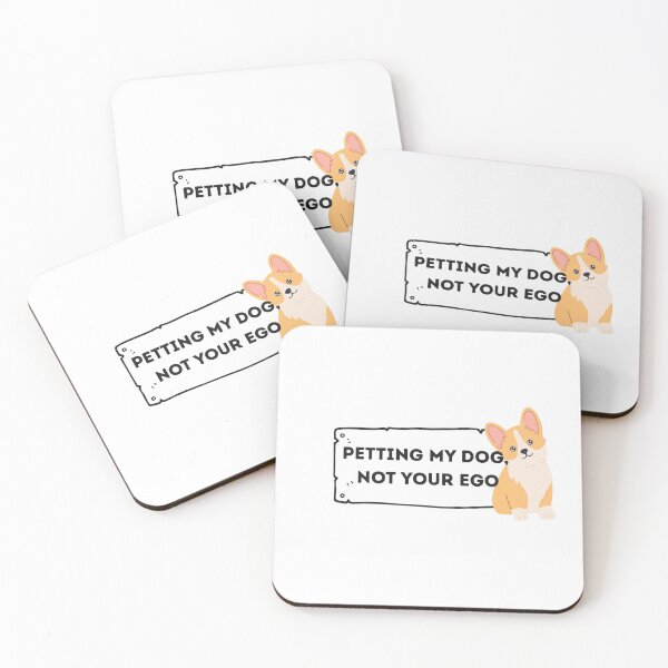 Item preview, I am petting my dog, not your ego  designed and sold by SassyArtistry.