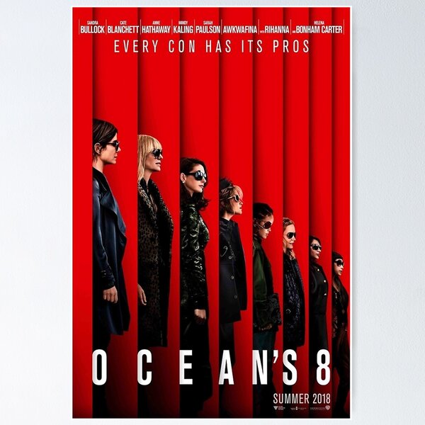 Aperçu de l'œuvre Film Ocean's 8 créée et vendue par nguyenharold.