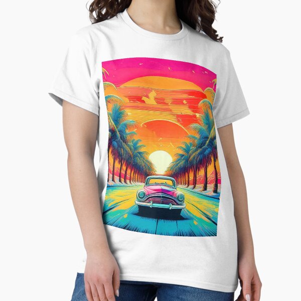 Item preview, A psychedelic retro road trip designed and sold by Tsuiho.