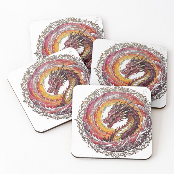 Item preview, Fiery Red Dragon Emblem  designed and sold by TriForceDesign.