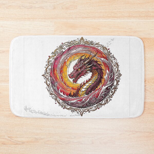 Item preview, Fiery Red Dragon Emblem  designed and sold by TriForceDesign.